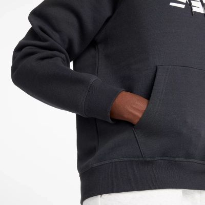 4. New Balance Sport Fleece Logo Hoodie W WT43524BK