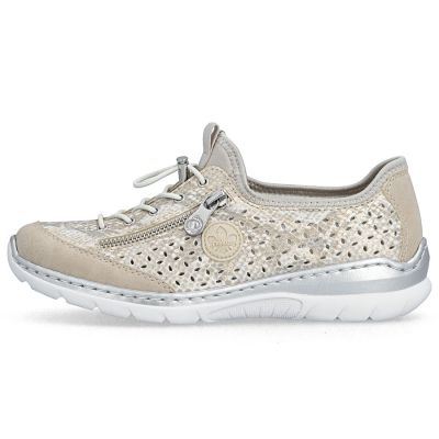 3. Women's sports shoes, openwork gold, Rieker L3252-92