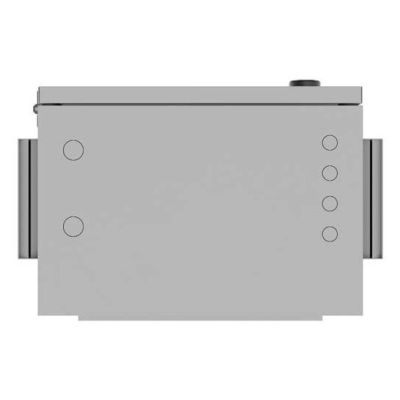19. WALL-HUNG RACK CABINET 10" HERMETIC IP55 WALL/POLE MOUNTING 320X220X400 GRAY LANBERG (ASSEMBLED)