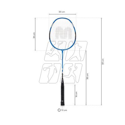 9. Meteor 16837 badminton set