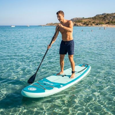 22. SET - 150KG INFLATABLE SUP BOARD ENERO 320x81x15CM