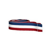 20 mm ribbon - red, white, and blue