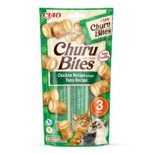CHURU Bites Tuna & Chicken Treat for Cats 3x10g