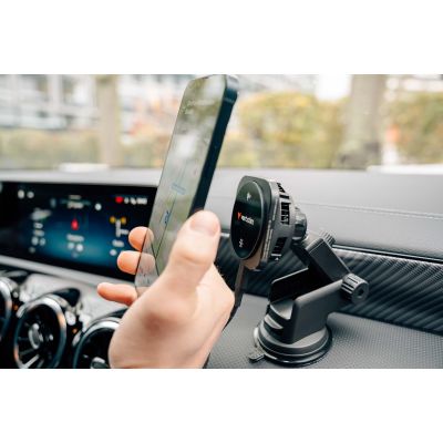 5. Verbatim Charge 'n' Drive Qi2 Smartphone Black USB Wireless Charging Fast Charging Automatic