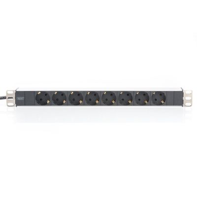 2. DIGITUS DN-95401 RACK strip (8 x UTE; 16 A; 2 m; black)