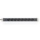 2. DIGITUS DN-95401 RACK strip (8 x UTE; 16 A; 2 m; black)