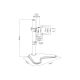 11. Equip 650122 TV mount 81.3 cm (32") Black