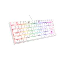 GENESIS THOR 303 TKL US WHITE RGB MECHANICAL GAMING KEYBOARD SILENT SWITCH HOT SWAP