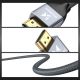 16. Wozinsky HDMI 2.1 Cable 8K 60 Hz 48 Gbps / 4K 120 Hz / 2K 144 Hz 1 m Silver (WHDMI-10)
