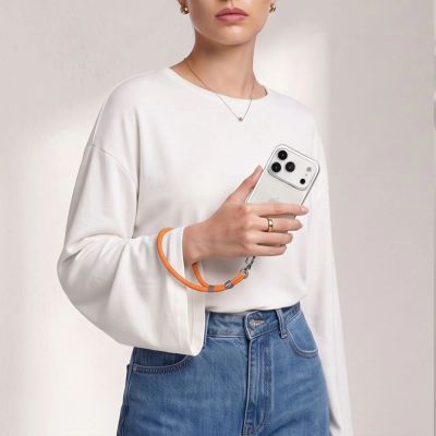 5. Tech-Protect C11S Rope Wrist Strap for Phone - Orange