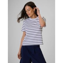 Women's relaxed printed T-shirt 4F 4FRSS26TTSHF4023-10S