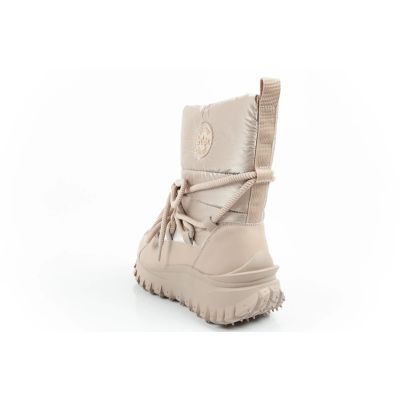 5. Lee Cooper women's winter trekking sports shoes, insulated, beige, natural leather