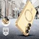 4. Tech-Protect MagFlex MagSafe Case for Samsung Galaxy A56 5G - Transparent Gold