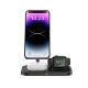2. Tech-Protect QI15W-A22 MagSafe Inductive Charger with 3in1 MagSafe Stand for Smartphone / Apple Watch / AirPods - Black