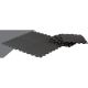 8. PUZZLE MAT FOR FITNESS EQUIPMENT 8 PCS 30x30x0.9 CM BLACK PURE 2 IMPROVE
