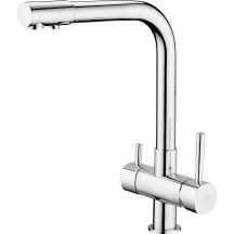 Kitchen faucet with connection to a water filter BCH_065M