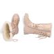 12. Rieker W RKR640 waterproof high snow boots, beige