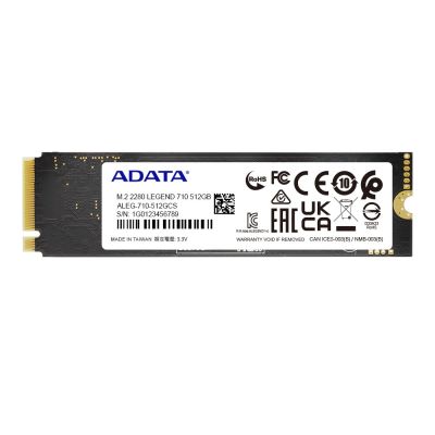 9. ADATA LEGEND 710 512GB M.2 2280 PCIe Gen3x4 SSD