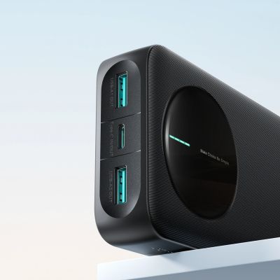 13. Joyroom JR-PBF14 Pro Powerbank 22.5W 20000mAh with Digital Display 2x USB-A 1x USB-C - Black