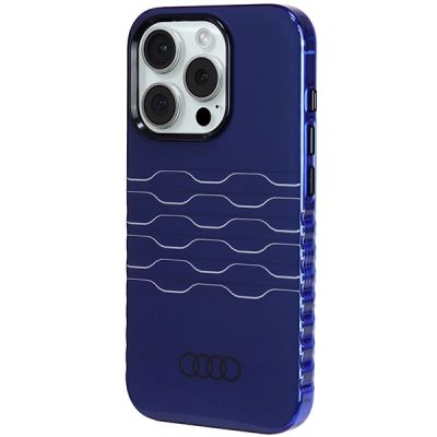 2. Audi IML MagSafe case for iPhone 15 Pro - blue