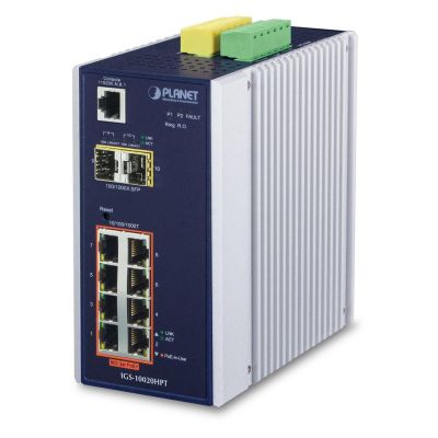 3. Switch Planet IGS-10020HPT (8x 10/100/1000Mbps)