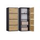5. ALMA ANTHRACITE/ARTISAN CHEST OF DRAWERS