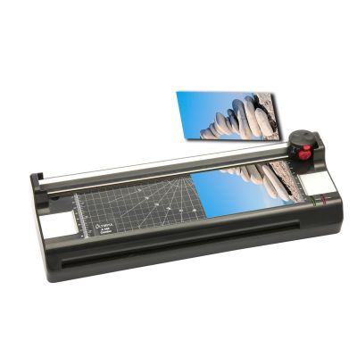4. Olympia A 340 Combo Hot/Cold Laminator 250mm/min Black