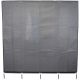 6. TEXTILE WARDROBE 168x45x172CM DARK GREY 45238