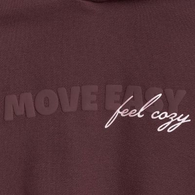 6. Women's sweatshirt 4F F2175 dark brown 4FWSS26TSWSF2175 80S