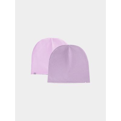 Children's double-sided beanie hat 4F Junior 4FJWAW24ACAPU449-54S