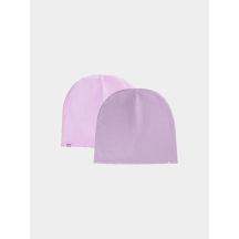 Children's double-sided beanie hat 4F Junior 4FJWAW24ACAPU449-54S