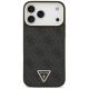 3. Guess 4G Triangle Logo MagSafe Case for iPhone 17 Pro Max - Black and Gold