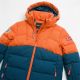4. Trollkids Kids Gryllefjord Waterproof Winter Jacket Orange/Blue (365-428)