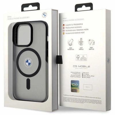8. BMW Signature MagSafe Case for iPhone 14 Pro Max - Black