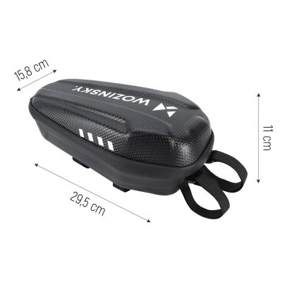 5. Wozinsky Waterproof Scooter Handlebar Bag 3L Black (WSB4BK)