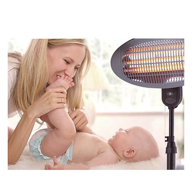 3. Olympia BS 55 Black 2000 W Infrared Electric Heater