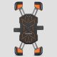 12. Rockbros HW-117 Handlebar Clamp Phone Holder - Black and Orange