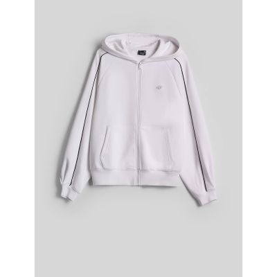 6. Women's regular hooded sweatshirt 4F 4FRSS26TSWSF2990-10S