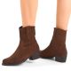 10. Women's brown leather cowboy boots Sergio Leone BT284-S
