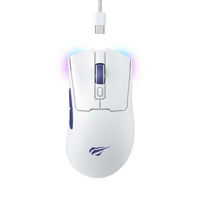 Havit MS966WB Wireless Gaming Mouse (White)