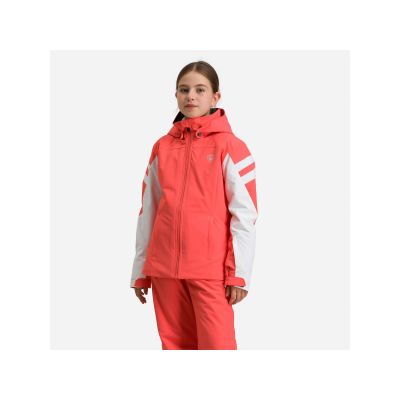 4. ROSSIGNOL Girl Ski Jkt Ski Jacket Orange