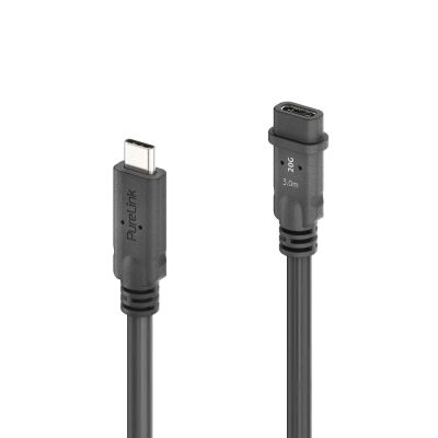 2. USB4 Gen2 USB-C M/F Passive Extension Cable 3m