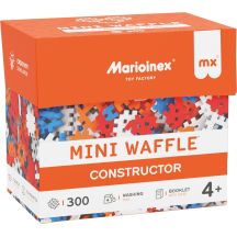 MARIOINEX Mini Waffle Constructor Blocks, 300 pieces