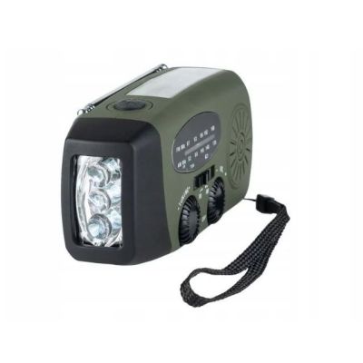2. Fosco Outdoormen Edit emergency radio. Solar-Dynamo