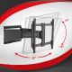 8. MACLEAN TV MOUNT / HANGER, MAX. VESA 600X400, 37-90", MAX. LOAD 65KG, BLACK MC-881 N