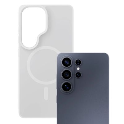4. 3mk Smoke MagCase for Samsung Galaxy S26 Ultra - White