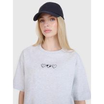Women's oversize T-shirt with print 4F 4FRSS25TTSHF2873-27M