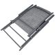 14. GARDEN CHAIR 57x68x106CM 2xTEXTLINE 7-POSITION WITH HEADREST SET OF 2 PCS