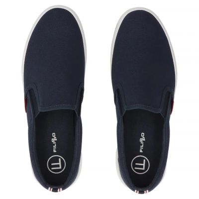 4. Men's slip-on sneakers navy blue Filippo MTN7792