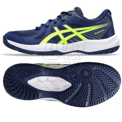 7. Asics Upcourt 6 GS Jr 1074A045 400 volleyball shoes